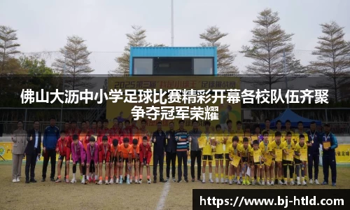 佛山大沥中小学足球比赛精彩开幕各校队伍齐聚争夺冠军荣耀